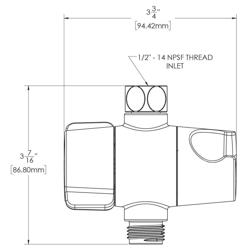 Hand Shower Holders | Versatile Bracket Mounted Hand Shower Holder Hand Shower Holders Hand Shower Holders