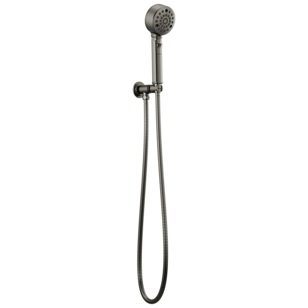 Hand Showers | 1.75 GPM Multi Function Hand Shower with H2OKinetic Technology with Included Hose Hand Shower Holder and Integrated Wall Supply – Limited Lifetime Warranty Hand Showers Hand Showers