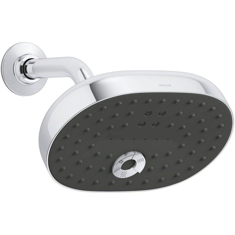 Hand Showers | 1.75 GPM Multi Function Shower Head with MasterClean Sprayface and Katalyst Air Induction Technology Hand Showers Atte Black/Polished Chrome/Vibrant Brushed Bronze/Vibrant Brushed Moderne Brass/Vibrant Brushed Nickel/Vibrant French Gold/Vibrant Polished Nickel/Vibrant Titaniu