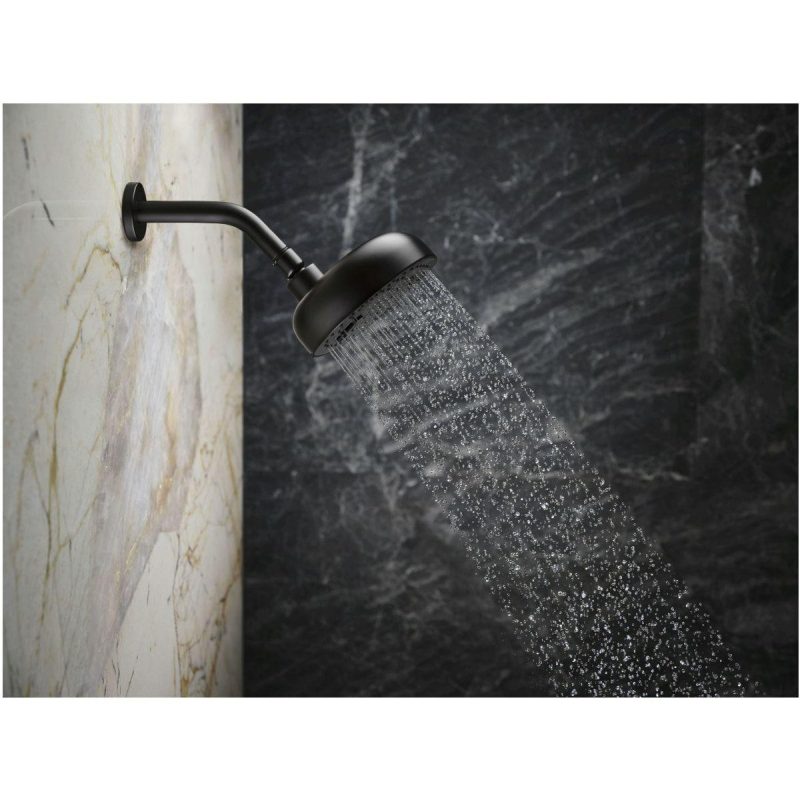 Hand Showers | 1.75 GPM Multi Function Shower Head with MasterClean Sprayface and Katalyst Air Induction Technology Hand Showers Atte Black/Polished Chrome/Vibrant Brushed Bronze/Vibrant Brushed Moderne Brass/Vibrant Brushed Nickel/Vibrant French Gold/Vibrant Polished Nickel/Vibrant Titaniu