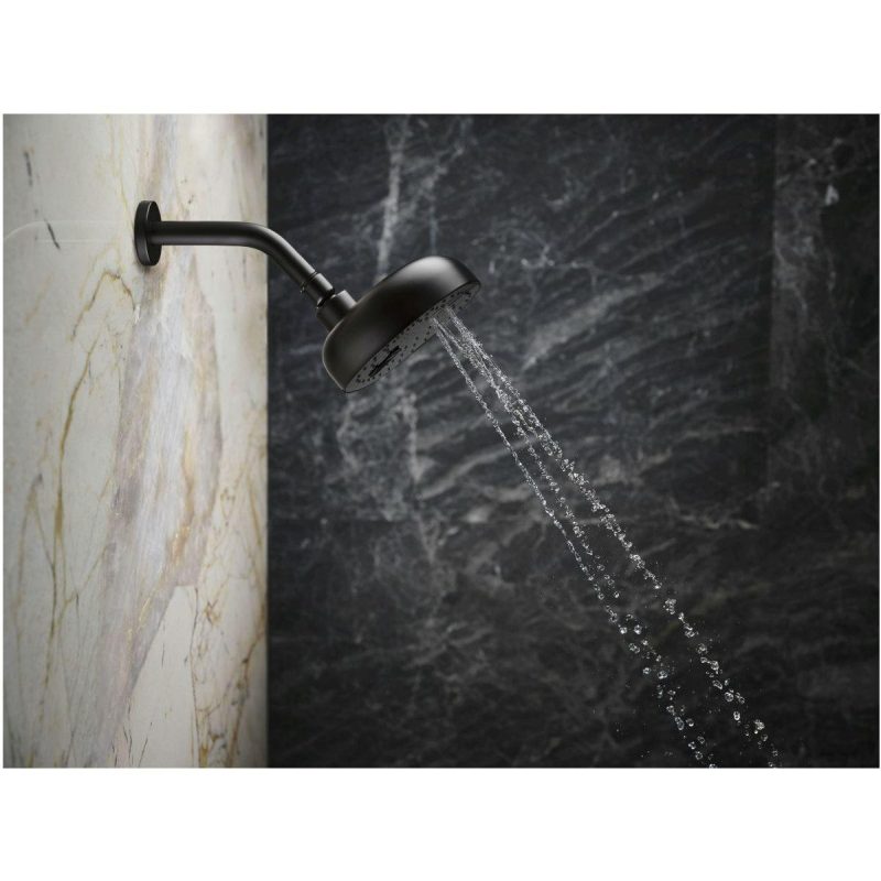 Hand Showers | 1.75 GPM Multi Function Shower Head with MasterClean Sprayface and Katalyst Air Induction Technology Hand Showers Atte Black/Polished Chrome/Vibrant Brushed Bronze/Vibrant Brushed Moderne Brass/Vibrant Brushed Nickel/Vibrant French Gold/Vibrant Polished Nickel/Vibrant Titaniu