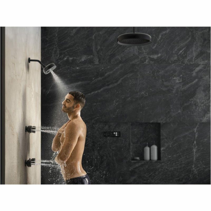 Hand Showers | 1.75 GPM Multi Function Shower Head with MasterClean Sprayface and Katalyst Air Induction Technology Hand Showers Atte Black/Polished Chrome/Vibrant Brushed Bronze/Vibrant Brushed Moderne Brass/Vibrant Brushed Nickel/Vibrant French Gold/Vibrant Polished Nickel/Vibrant Titaniu