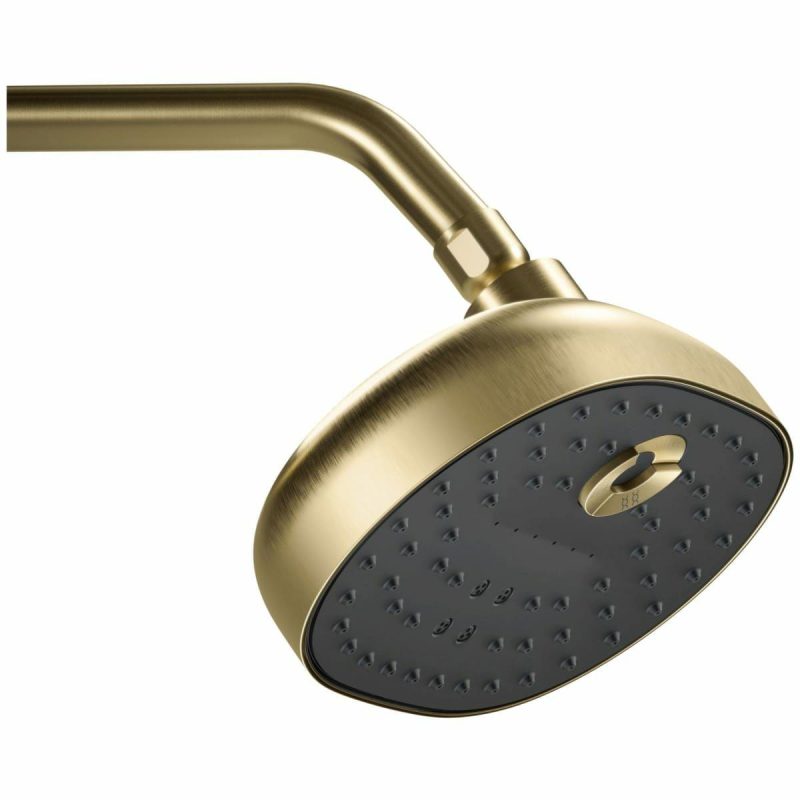 Hand Showers | 1.75 GPM Multi Function Shower Head with MasterClean Sprayface and Katalyst Air Induction Technology Hand Showers Atte Black/Polished Chrome/Vibrant Brushed Bronze/Vibrant Brushed Moderne Brass/Vibrant Brushed Nickel/Vibrant French Gold/Vibrant Polished Nickel/Vibrant Titaniu