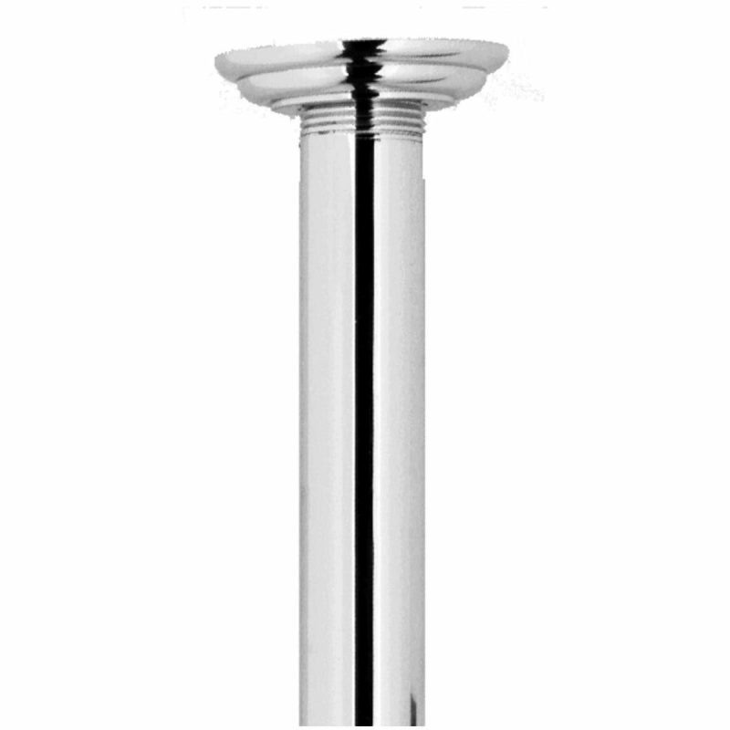 Hand Showers | 18″ x 1/2″ Ceiling Mount Shower Arm with Escutcheon Hand Showers Forever Brass (Pvd)/Polished Chrom