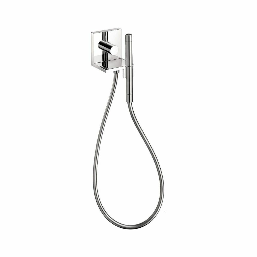 Hand Showers | 2.5 GPM Single Function Wall Mounted Handshower Package with 49″ Hose – Less Valve – Engineered in Germany, Limited Lifetime Warranty Hand Showers Hand Showers