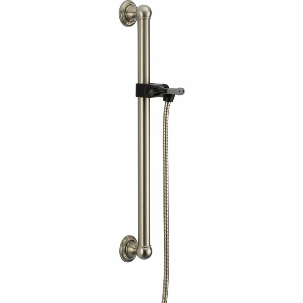 Hand Showers | 24″ Adjustable ADA Slide Bar / Grab Bar – Includes Hand Shower Hose and Holder Hand Showers Hand Showers