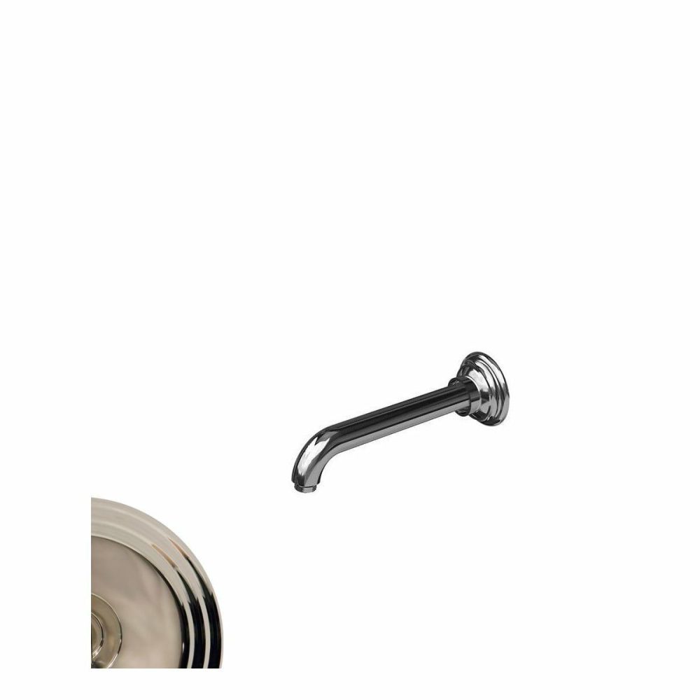 Hand Showers | 8″ Ithaca Shower Arm with Flange Hand Showers Antique Brass/Antique Nickel/Oil Rubbed Bronze/Polished Chrom