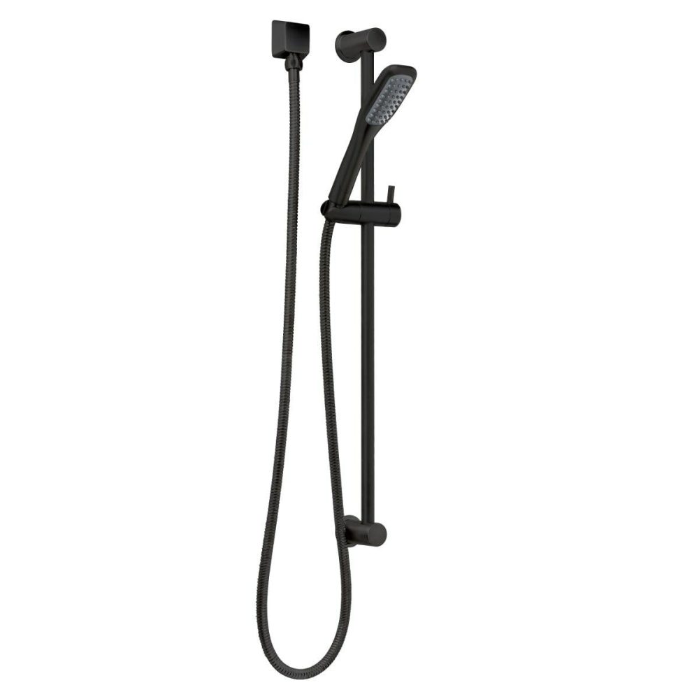 Hand Showers | Elysa 1.8 GPM Single Function Hand Shower Package – Includes Slide Bar, Hose, and Wall Supply Hand Showers Hand Showers