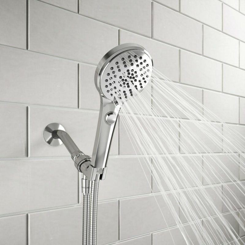 Hand Showers | Jacuzzi 1.8 GPM Multi Function Hand Shower – Includes Hose Hand Showers Hand Showers