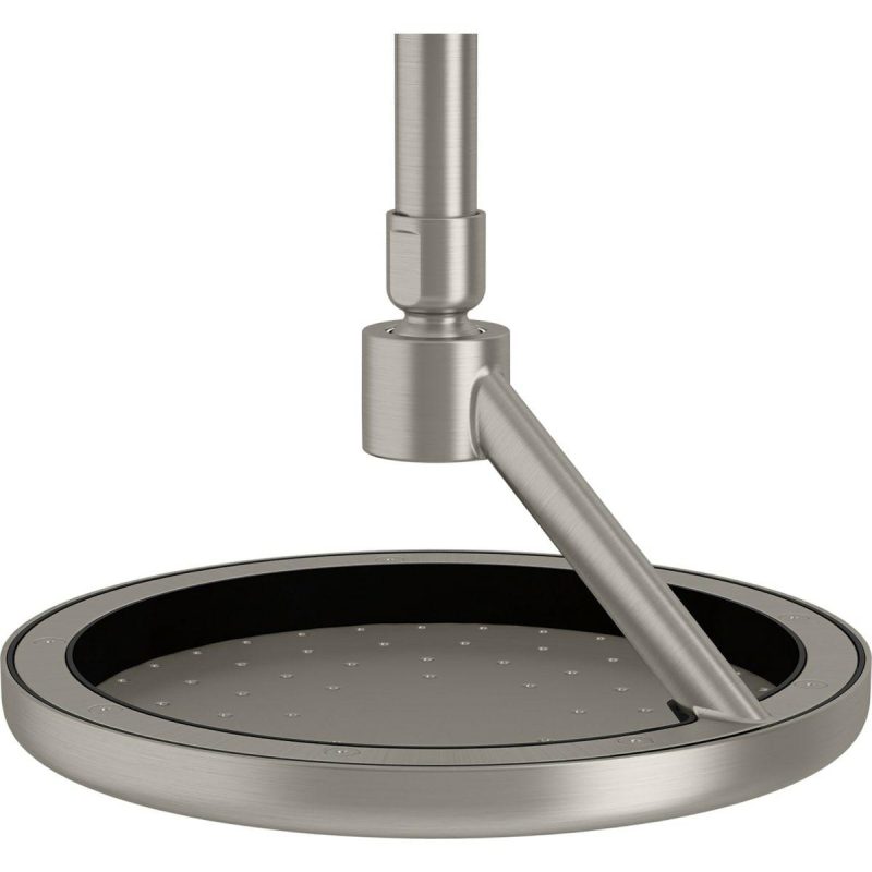 Hand Showers | Round 8-7/8″ Open Rain Iconic Single Function 1.75 GPM with Gravity-Delivered Full Coverage Rain Spray Hand Showers Atte Black/Polished Chrome/Vibrant Brushed Bronze/Vibrant Brushed Moderne Brass/Vibrant Brushed Nickel/Vibrant French Gold/Vibrant Polished Nickel/Vibrant Titaniu