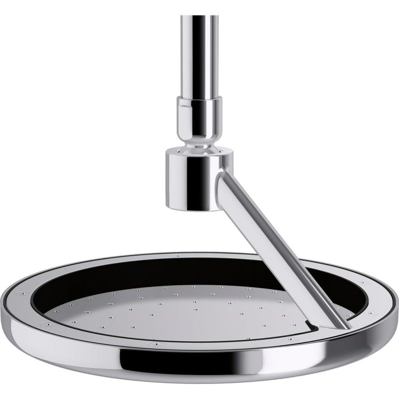 Hand Showers | Round 8-7/8″ Open Rain Iconic Single Function 1.75 GPM with Gravity-Delivered Full Coverage Rain Spray Hand Showers Atte Black/Polished Chrome/Vibrant Brushed Bronze/Vibrant Brushed Moderne Brass/Vibrant Brushed Nickel/Vibrant French Gold/Vibrant Polished Nickel/Vibrant Titaniu