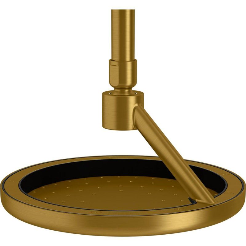 Hand Showers | Round 8-7/8″ Open Rain Iconic Single Function 1.75 GPM with Gravity-Delivered Full Coverage Rain Spray Hand Showers Atte Black/Polished Chrome/Vibrant Brushed Bronze/Vibrant Brushed Moderne Brass/Vibrant Brushed Nickel/Vibrant French Gold/Vibrant Polished Nickel/Vibrant Titaniu