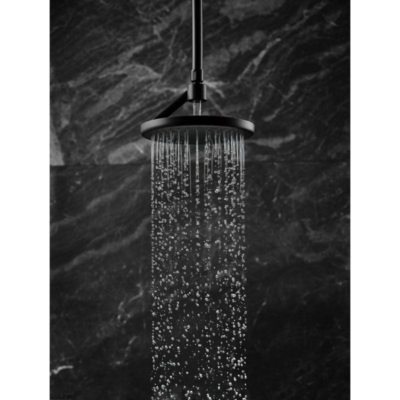 Hand Showers | Round 8-7/8″ Open Rain Iconic Single Function 1.75 GPM with Gravity-Delivered Full Coverage Rain Spray Hand Showers Atte Black/Polished Chrome/Vibrant Brushed Bronze/Vibrant Brushed Moderne Brass/Vibrant Brushed Nickel/Vibrant French Gold/Vibrant Polished Nickel/Vibrant Titaniu