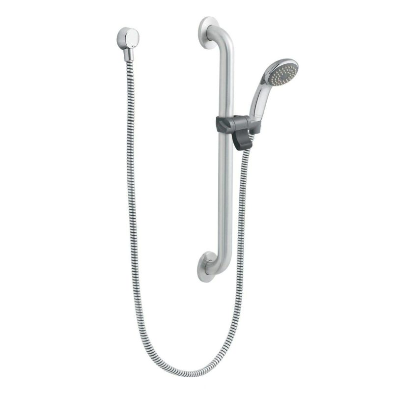 Hand Showers | Single Function Hand Shower Package with Hose and Slide Bar Included Hand Showers Hand Showers