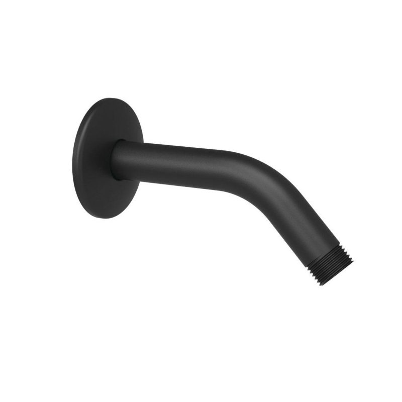 Shower Arms | 6″ Shower Arm Shower Accessories Atte Blac