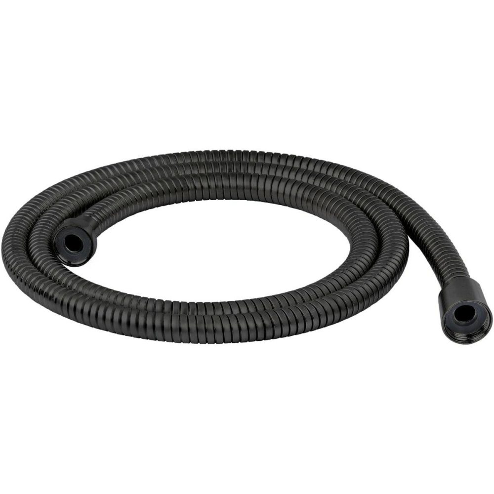 Shower Arms | 60″ Hand Shower Hose with 1/2″ Connections Shower Accessories Rushed Nickel/Flat Black/Polished Chrom