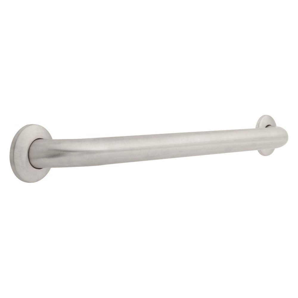 Shower Grab Bars | 24″ Grab Bar with Concealed Mounting Shower Accessories Shower Grab Bars