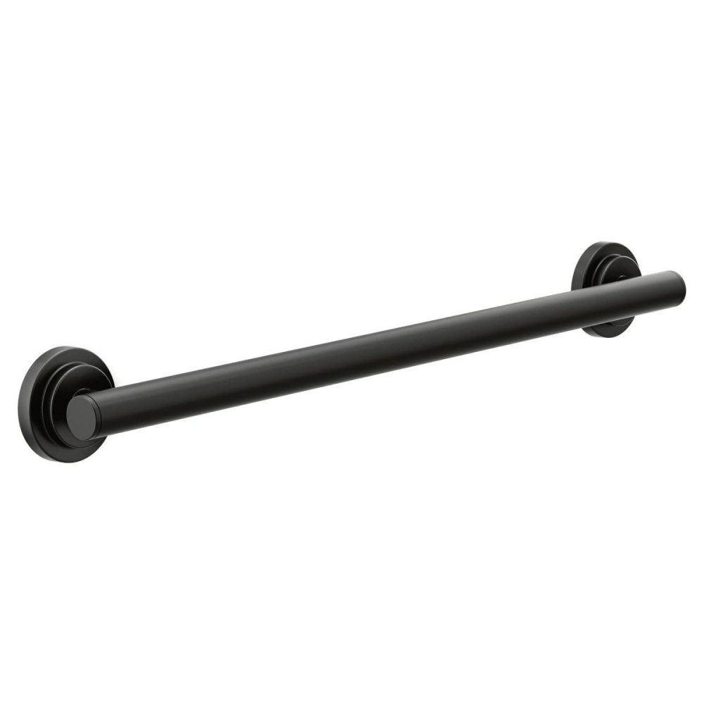 Shower Grab Bars | Iso 24″ Grab Bar Shower Accessories Rushed Nickel/Chrome/Matte Blac