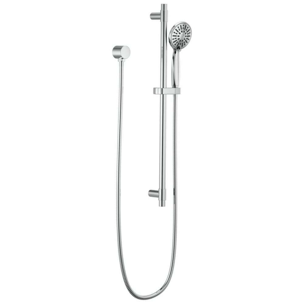 Shower Heads | 1.75 GPM Multi Function Hand Shower Package – Includes Slide Bar, Hose, and Wall Supply Shower Accessories Atin Nicke