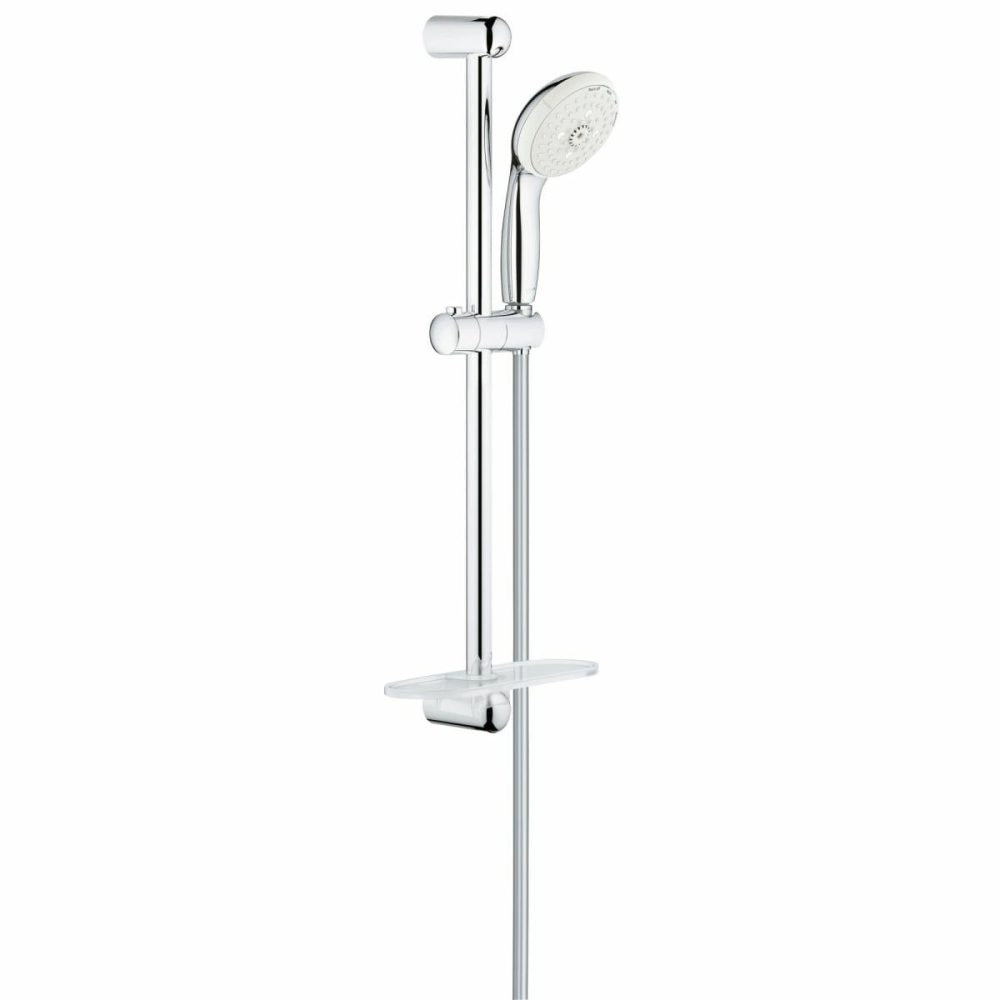 Shower Heads | 2.5 GPM Multi Function Hand Shower – Includes Slide Bar and Hose Shower Accessories Shower Heads