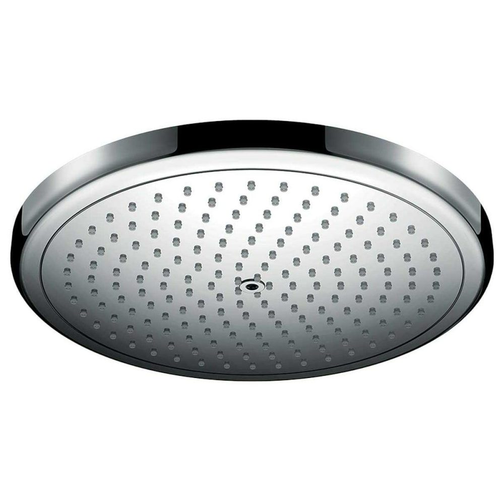 Shower Heads | 2.5 GPM Single Function Rain Shower Head with QuickClean Technology Shower Accessories Rushed Nickel/Chrom