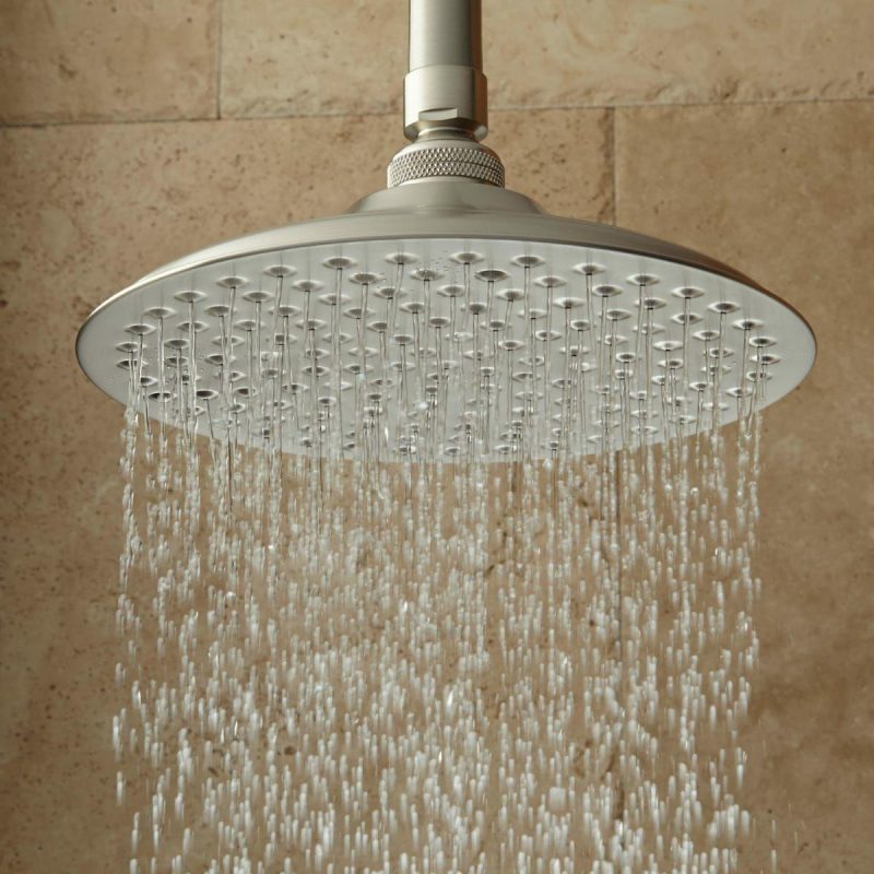 Shower Heads | Bostonian 1.8 GPM Single Function Rain Shower Head Shower Accessories Olished Chrom