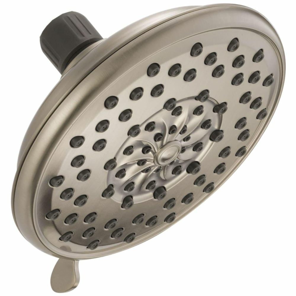 Shower Heads | Universal Showering 1.75 GPM Multi Function Shower Head with Touch-Clean Technology Shower Accessories Rushed Nicke