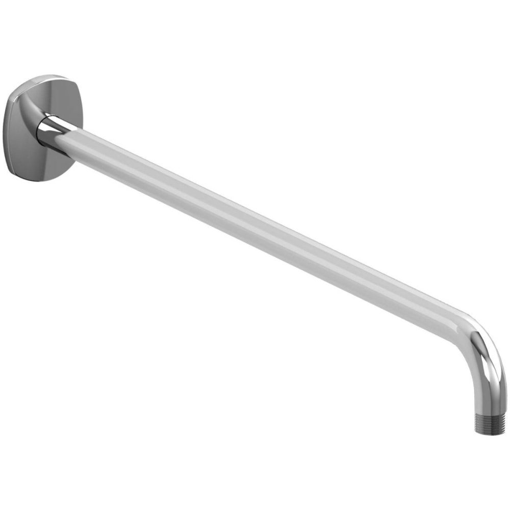 Shower Slide Bars | 20″ Wall Mounted Shower Arm and Flange Shower Accessories Lack/Brushed Gold/Brushed Nickel/Chrome/Polished Nicke