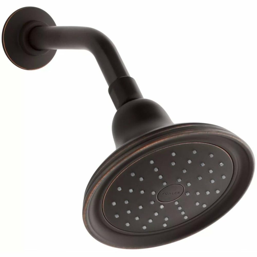 Tub Spouts | 1.75 GPM Single Function Shower Head with MasterClean Sprayface and Katalyst Air-Induction Technology Shower Accessories Rushed Nickel/Oil Rubbed Bronze (2Bz)/Polished Brass/Polished Chrom