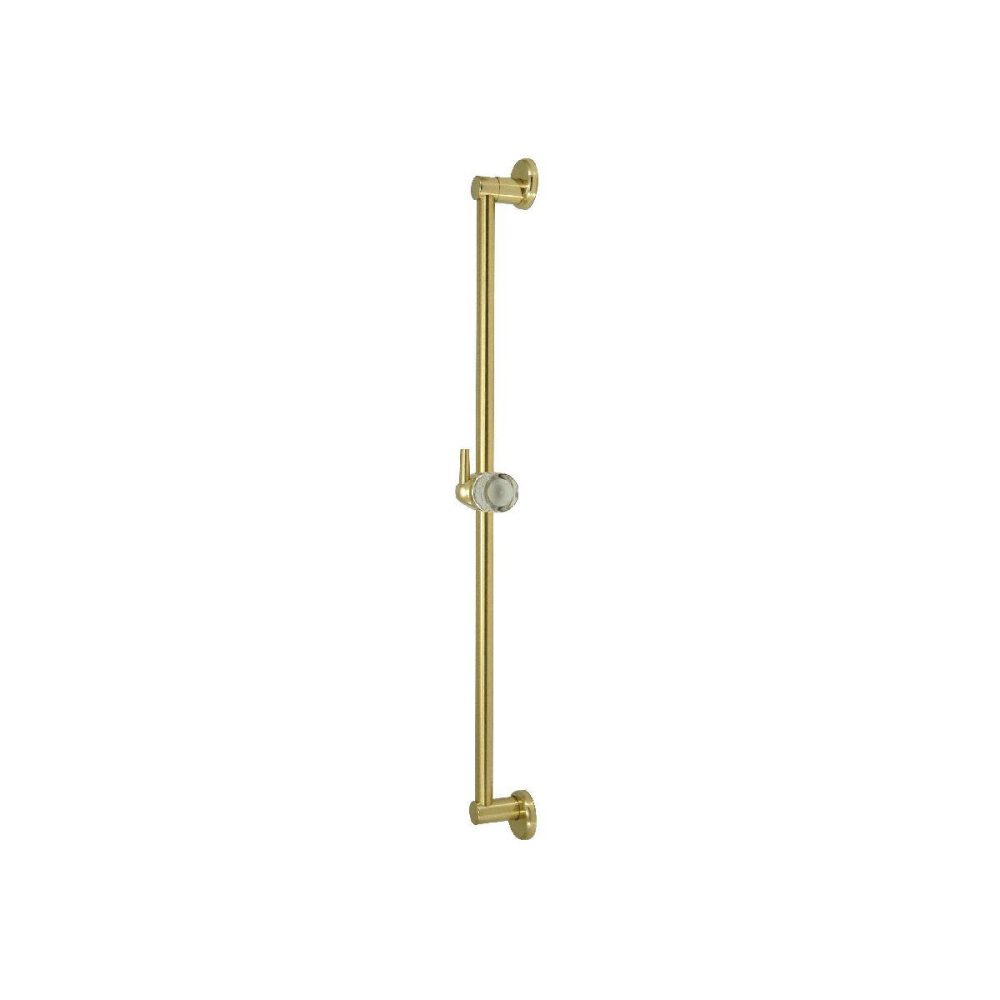 Tub Spouts | 24″ Shower Slide Bar with Pin Wall Hook Shower Accessories Rushed Nickel/Oil Rubbed Bronze/Polished Brass/Polished Chrom