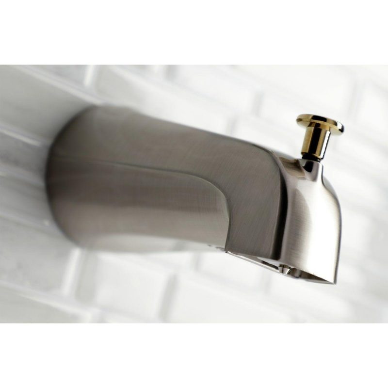 Tub Spouts | 4-3/4″ Integrated Diverter Tub Spout Shower Accessories Ntique Brass/Brushed Brass/Brushed Nickel/Matte Black/Oil Rubbed Bronze/Polished Brass/Polished Chrome/Polished Nicke