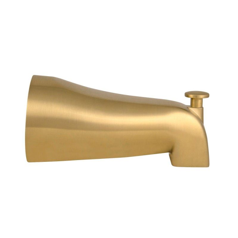 Tub Spouts | 5-1/2″ Integrated Diverter Standard Tub Spout Shower Accessories Il Rubbed Bronz