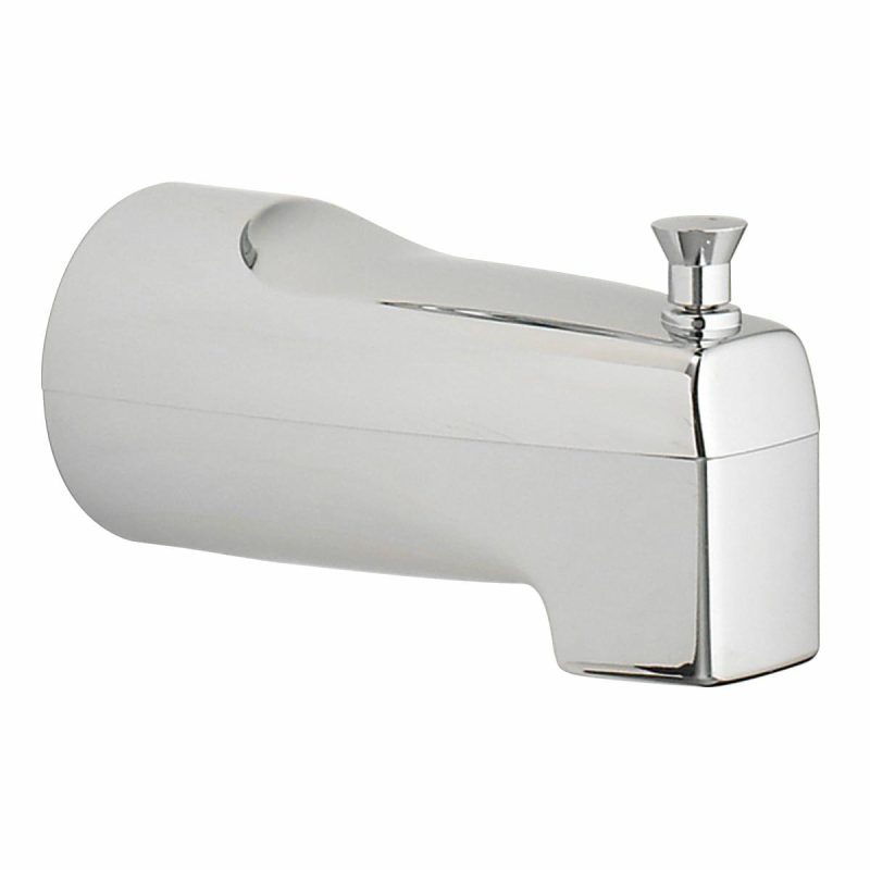 Tub Spouts | 5 3/16″ Wall Mounted Tub Spout with 1/2″ IPS Connection (With Diverter) Shower Accessories Hrom