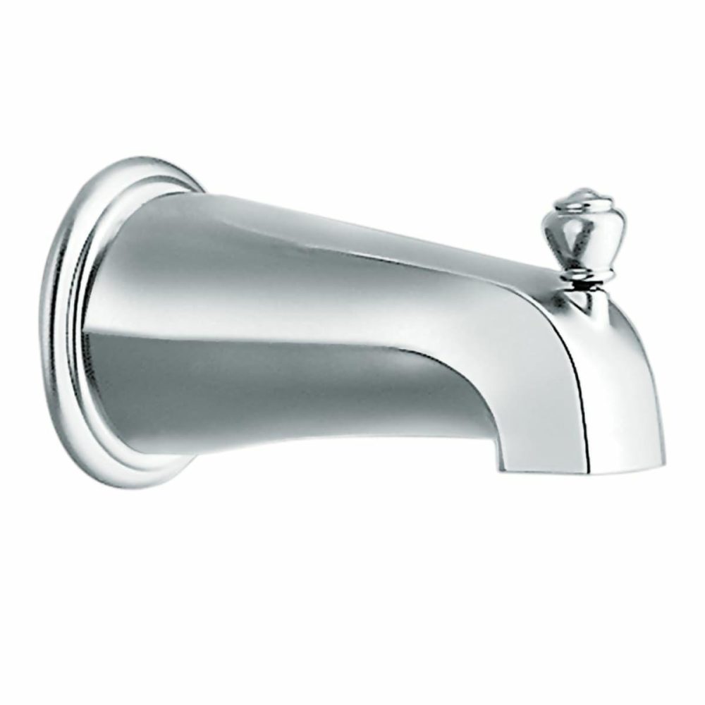 Tub Spouts | 5 3/4″ Wall Mounted Tub Spout with 1/2″ IPS Connection Shower Accessories Hrome/Glacier