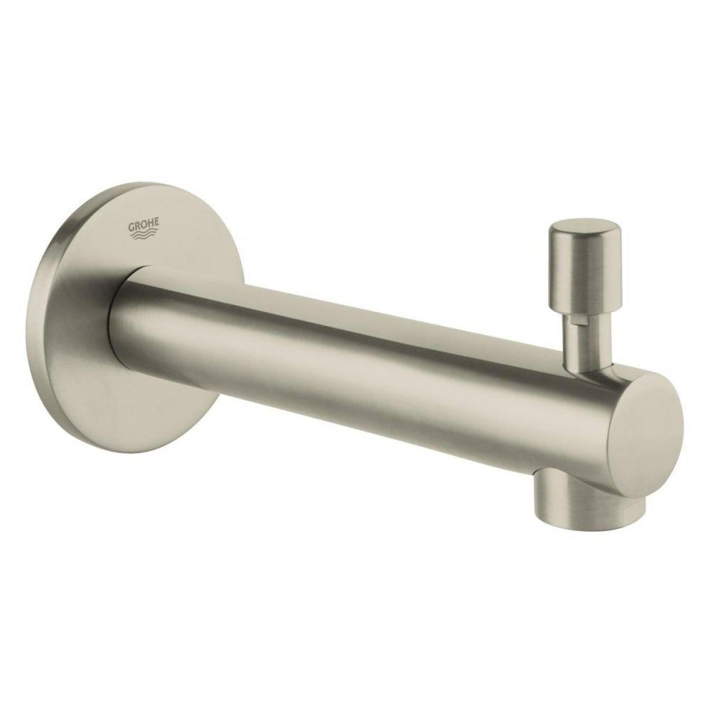 Tub Spouts | 6-11/16″ Integrated Diverter Tub Spout Shower Accessories Rushed Cool Sunrise/Brushed Nickel/Matte Black/Starlight Chrom