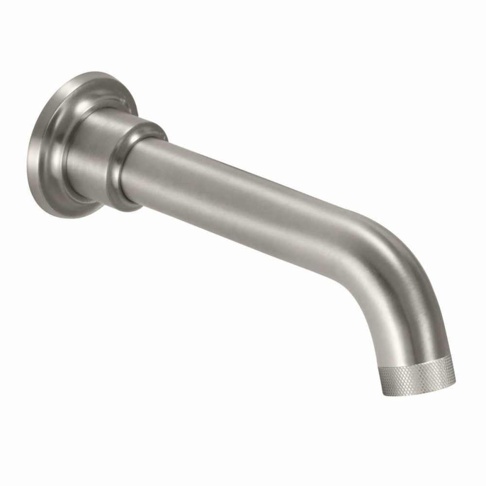 Tub Spouts | 6-7/16″ Tub Spout with Knurled Accent Shower Accessories Tub Spouts