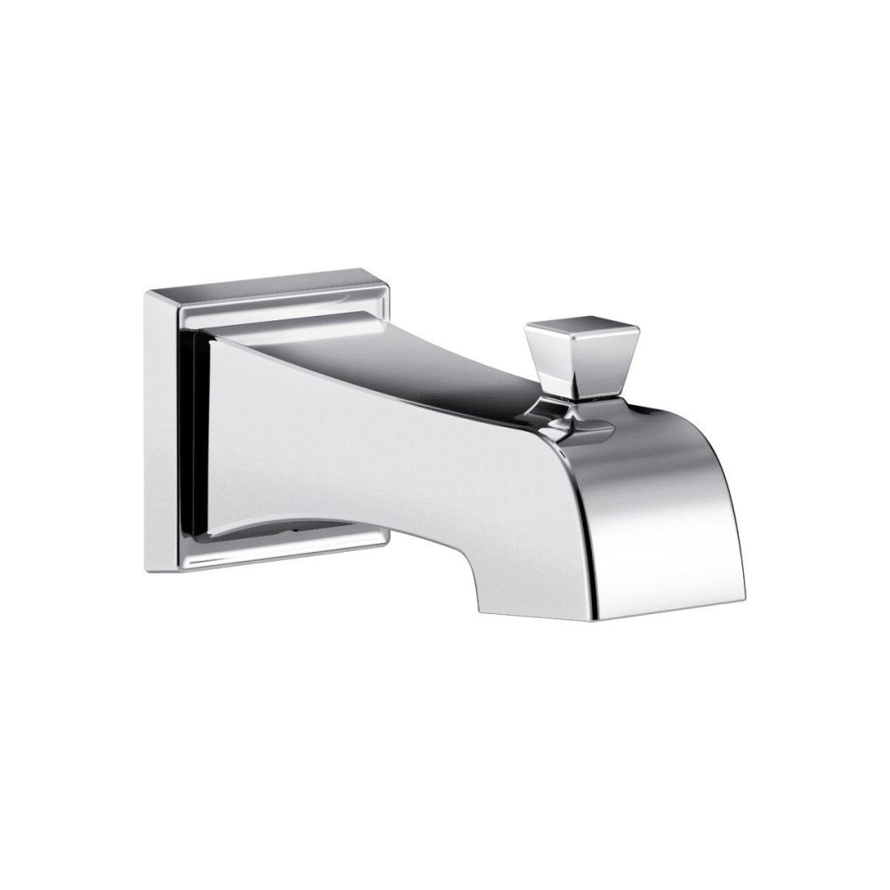 Tub Spouts | 7-15/16″ Integrated Diverter Tub Spout Shower Accessories Brilliance Stainless/Chrome/Matte Blac