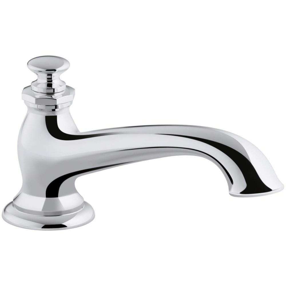 Tub Spouts | 9-3/4″ Tub Spout Shower Accessories Atte Black/Oil Rubbed Bronze (2Bz)/Polished Chrome/Vibrant Brushed Bronze/Vibrant Brushed Moderne Brass/Vibrant Brushed Nickel/Vibrant French Gold/Vibrant Polished Nickel/Vibrant Titaniu