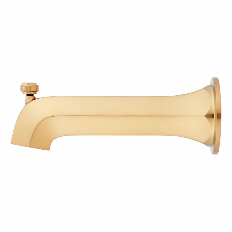 Tub Spouts | Elita 7″ Integrated Diverter Tub Spout Shower Accessories Rushed Gold/Brushed Nickel/Chrome/Polished Nicke