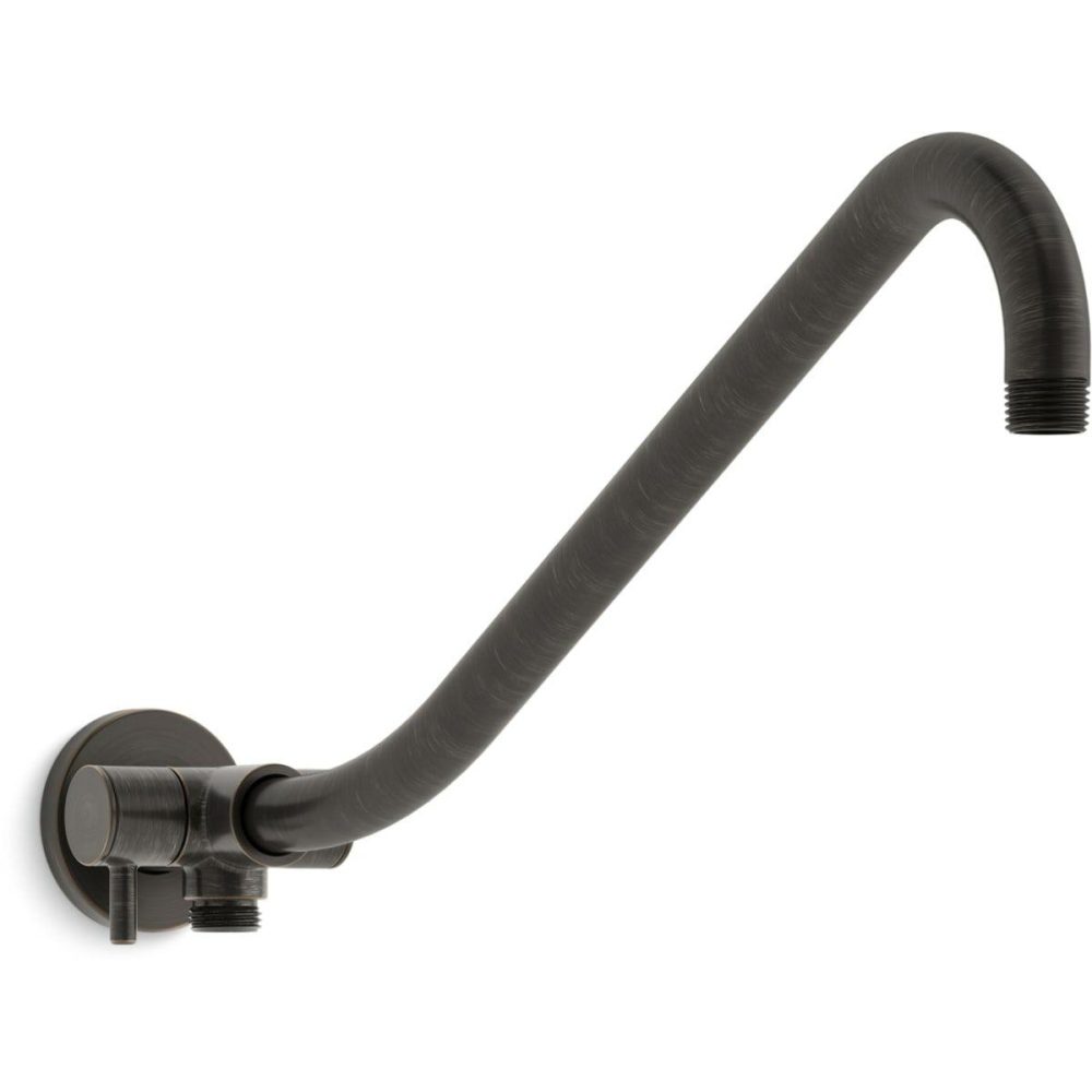 Tub Spouts | Gooseneck Arm with 3-way Diverter Shower Accessories Ibrant Brushed Bronz