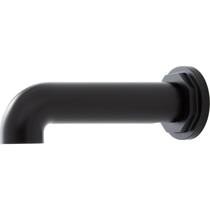 Tub Spouts | Greyfield 7-1/8″ Tub Spout Shower Accessories Atte Blac