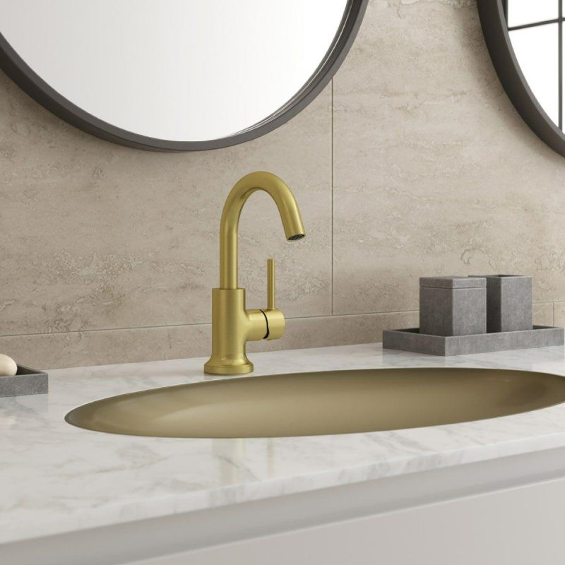 Tub Spouts | Tenet 1.8 GPM Single Function Shower Head Shower Accessories Rushed Gold/Brushed Nickel/Chrome/Matte Blac