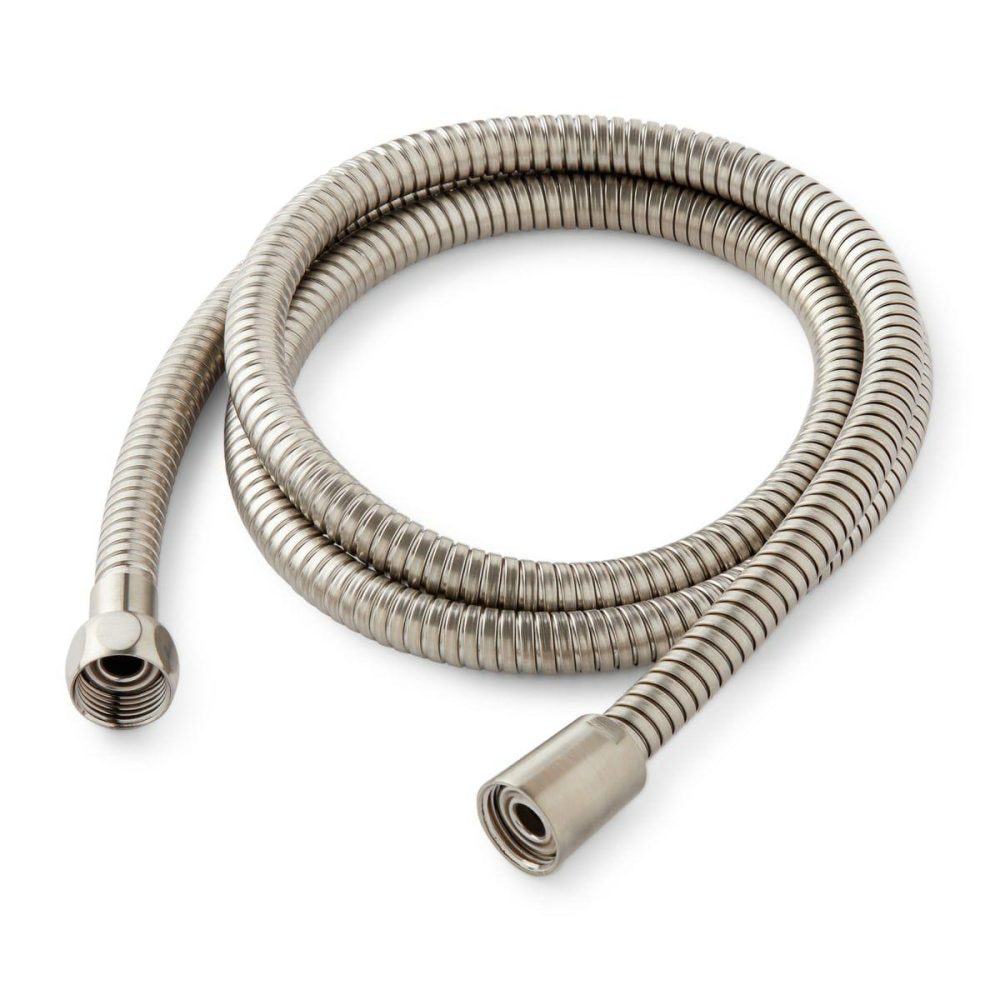 Wall Supply Elbows | 72″ Stretchable Metal Hand Shower Hose Shower Accessories Rushed Nickel/Oil Rubbed Bronze/Polished Chrom