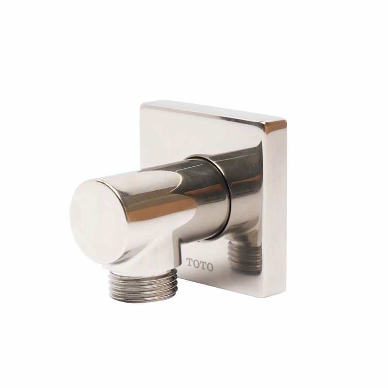 Wall Supply Elbows | Modern Water Wall Supply for Handshowers Shower Accessories Rushed Nickel/Polished Chrome/Polished Nicke