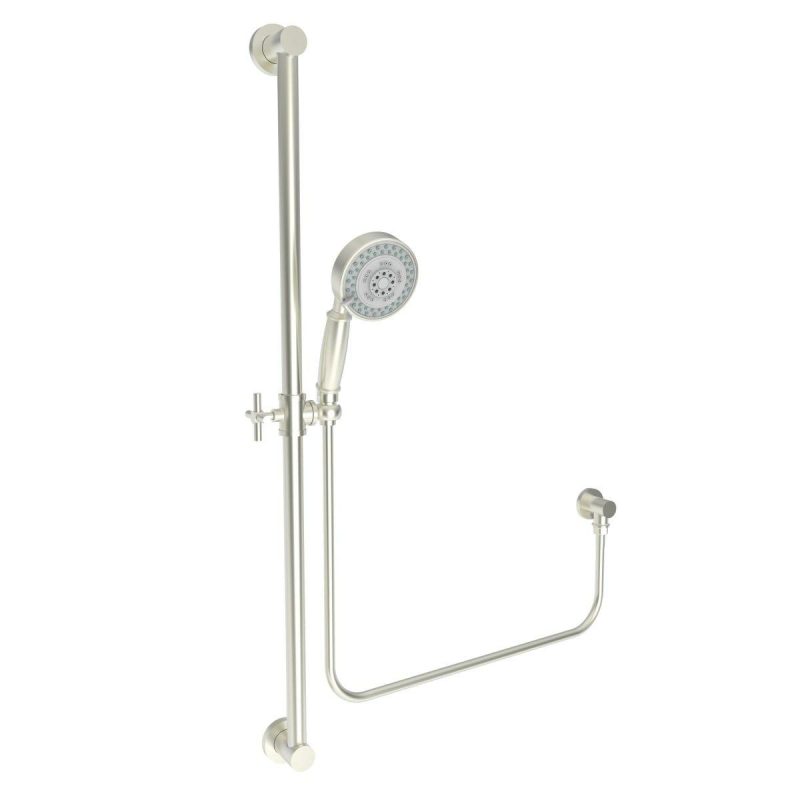 Wall Supply Elbows | Multi-Function Hand Shower Package with Slide Bar, Hose, and Wall Supply Shower Accessories Forever Brass (Pvd)/Oil Rubbed Bronze/Polished Chrom