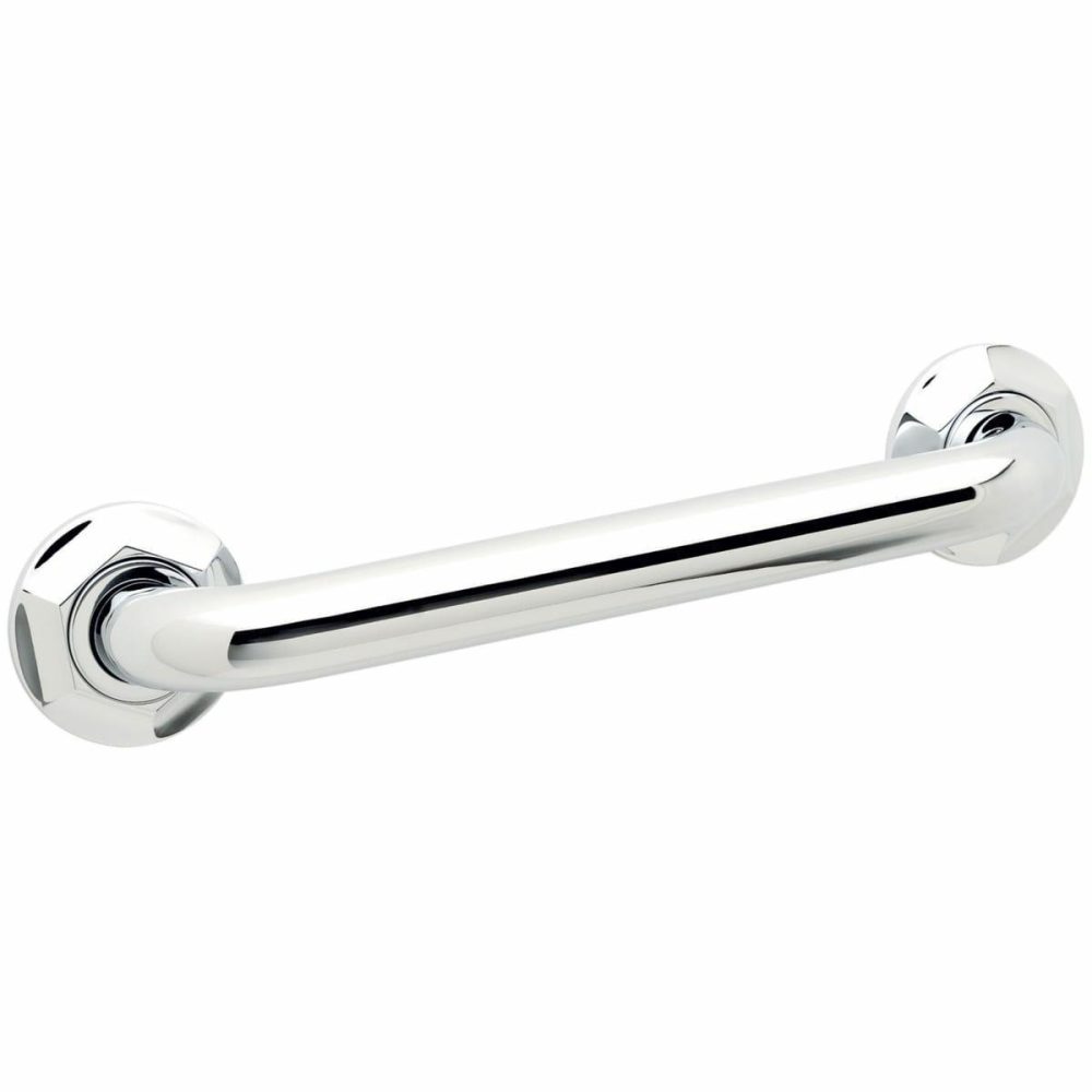 Shower Grab Bars | 12″ Grab Bar Shower Accessories Olished Chrome