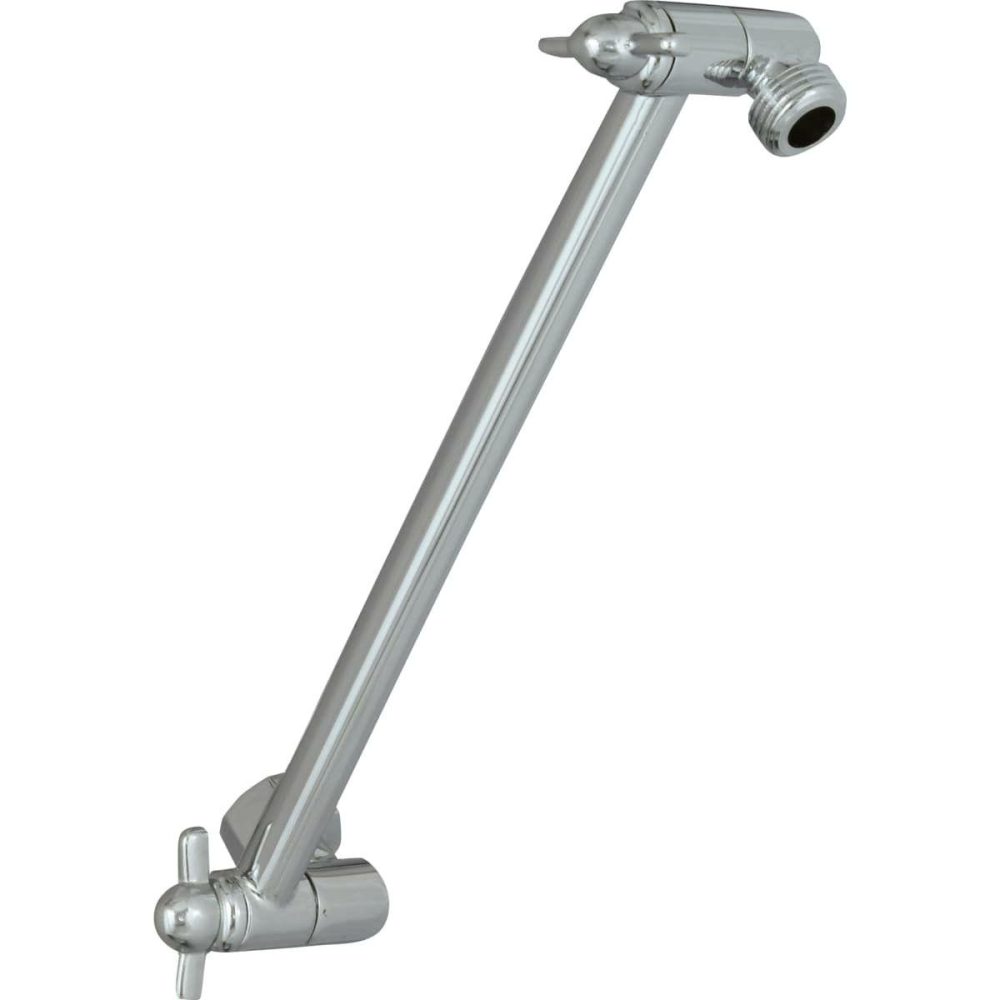 Shower Heads | 11″ Adjustable Shower Arm Shower Accessories Rilliance Stainless/Chrom