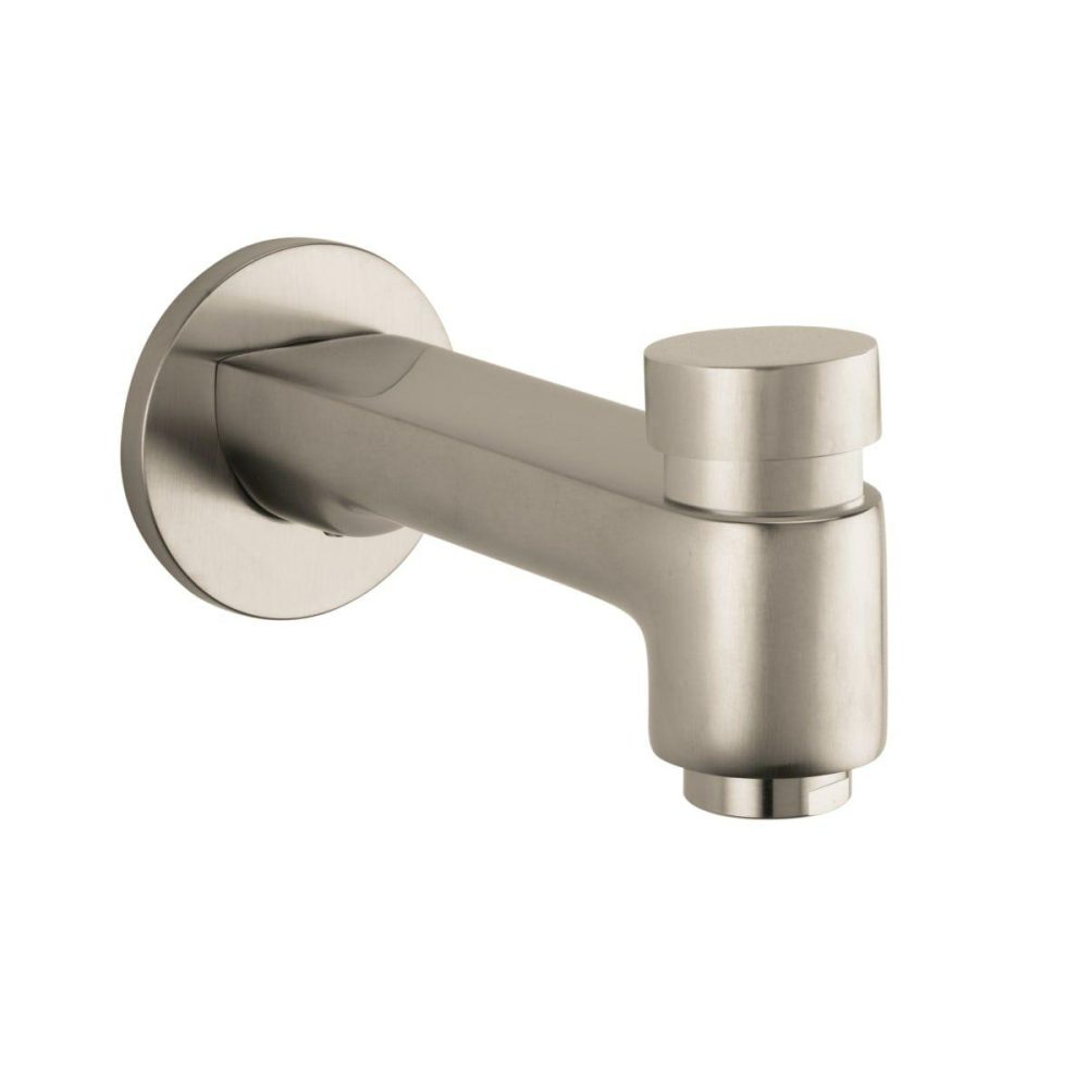 Tub Spouts | S Tub Spout with Diverter Shower Accessories Rushed Nickel/Chrom