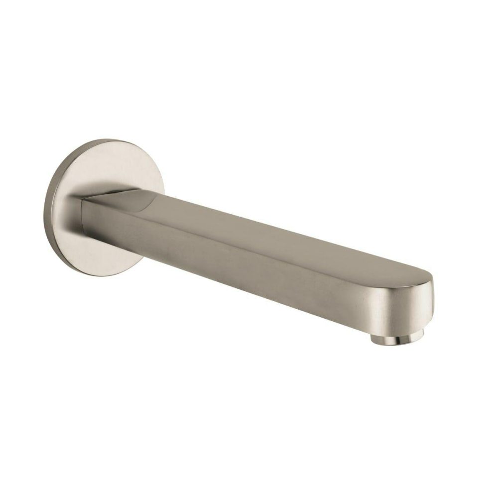 Tub Spouts | Tub Spout Wall Mounted Non Diverter Long Shower Accessories Rushed Nickel/Chrom