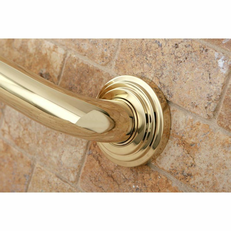 Soap Dishes | 24″ Grab Bar Shower Accessories Olished Brass/Polished Chrom